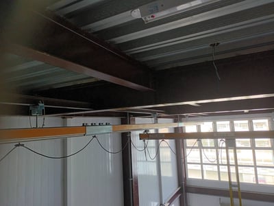 Thanh ray 500kg treo trần cho hệ nâng hạ trong nhà xưởng - ảnh 3