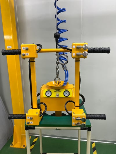 Khung thanh ray nhôm 200kg, air balancer ENDO và tool hút chân không - ảnh 30