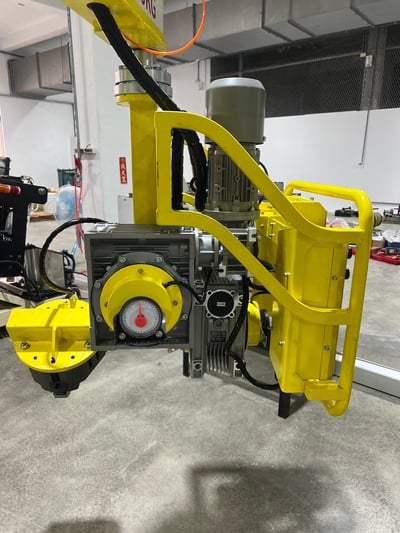 Tay nâng trợ lực điện khí có motor gắp khuôn - ảnh 11