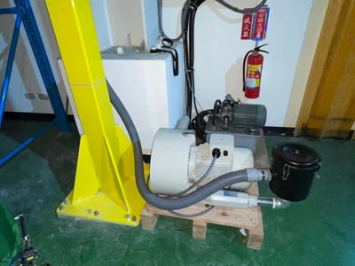 Cầu trục xoay nâng chân không hút thùng giấy và bao, khớp thay nhanh - ảnh 16