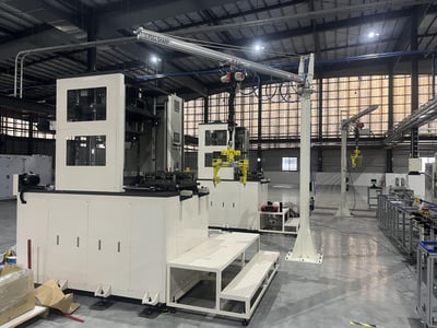 Cầu trục xoay ray nhôm, palang KITO kéo tay và nam châm gạt tay - ảnh 55