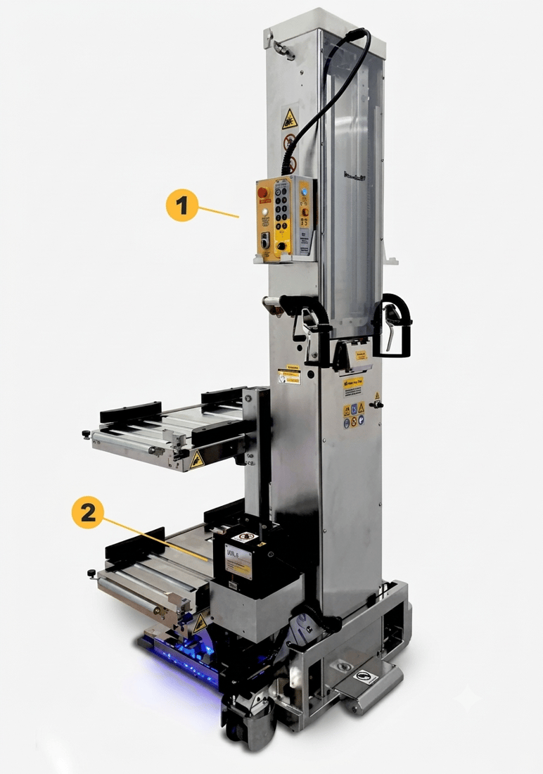 MandyGo220B server lifter - view 1