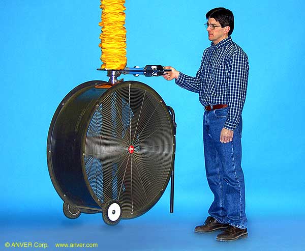 Ống hút chân không ANVER VT140 mặt hút FlexGrip nâng vật hình trụ