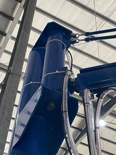 Cầu trục xoay 500kg treo pa lăng điện và mặt hút chân không Becker - ảnh 6