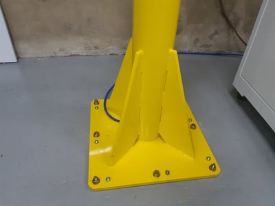 Cầu trục xoay khí nén tay cầm cảm ứng lực cho ván SUP - ảnh 3