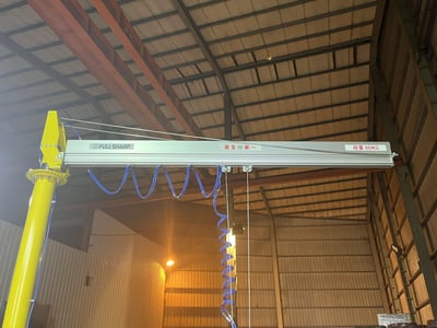 Ceiling-Mounted Pneumatic Jib Crane with Force-Sensing Control - ảnh 24