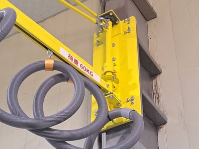 Cầu trục xoay ray 200kg treo tường, ANVER hút chân không thùng giấy - ảnh 6