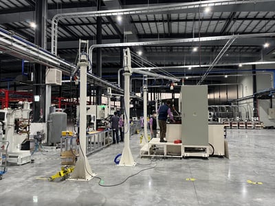 Cầu trục xoay ray nhôm, palang KITO kéo tay và nam châm gạt tay - ảnh 57