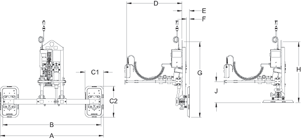 ET100M2 dimension drawing