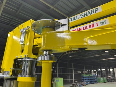 Tay nâng trợ lực khí nén nâng phôi vào máy phay tiện CNC - ảnh 8