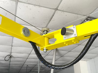 Cầu trục xoay khớp nối di động, air balancer FullSharp hút thùng giấy - ảnh 7