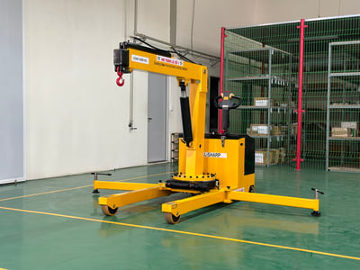 Xe cần cẩu điện 2 tấn - ảnh 10