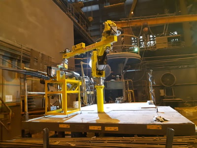 Column-Mounted Pneumatic Manipulator for Hitachi Drill Support - ảnh 9