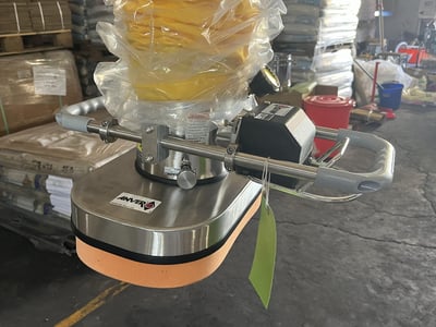 Cầu trục xoay ray nhôm đế di động, hút bao bằng thiết bị ANVER - ảnh 9