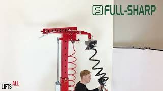 Cầu trục xoay khớp nối đế di động treo thiết bị hút chân không