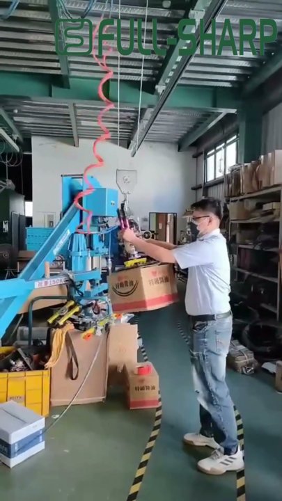 Thiết bị nâng hạ hút chân không thùng carton -Thiết bị nâng thùng giấy