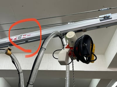 Fixed-Base Aluminum Rail Jib Crane with KITO Hoist for Carton Box Suction - ảnh 11