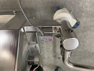 Xe nâng điện inox thông minh có tay cần xoay - ảnh 7