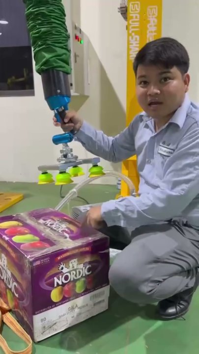Test hút thử thùng giấy 35kg (2)