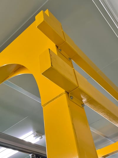 Khung thanh ray nhôm 200kg, air balancer ENDO và tool hút chân không - ảnh 3
