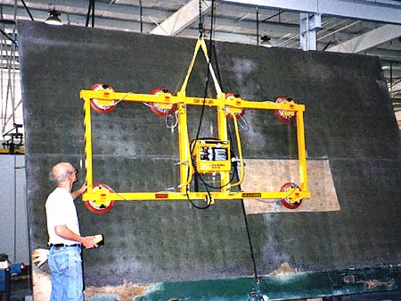 E150M6 handling metal sheet