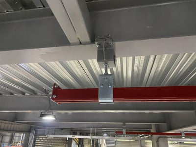 Ceiling-Mounted 5T Rail for Electric Hoist in the Plant - ảnh 3
