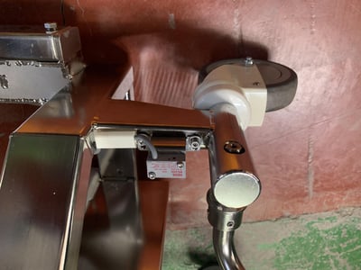 Xe nâng điện inox thông minh có tay cần xoay - ảnh 19