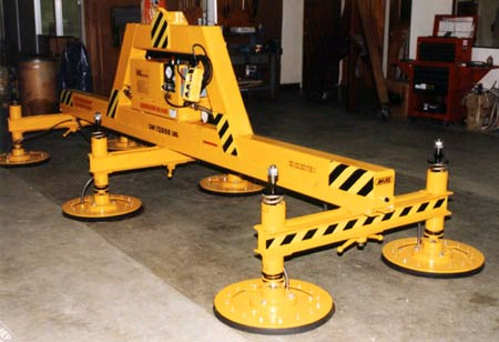 ANVER E1200M6-190-3/53 six pad electric powered vacuum lifter