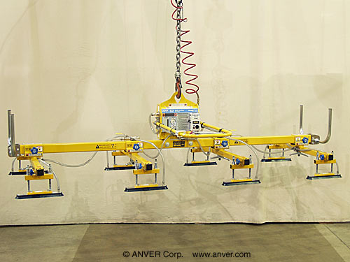 ANVER VPF-57/20-AIR with L100M8-110-4/44OC: lead doors 10 ft x 4 ft (3.1 m x 1.2 m) up to 1000 lbs (454 kg)