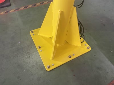 Pneumatic Jib Crane for Lifting Bicycle Frames on the Line - ảnh 27