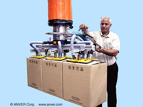 Ống hút chân không ANVER VT250 nâng bó thùng carton đến 159 kg