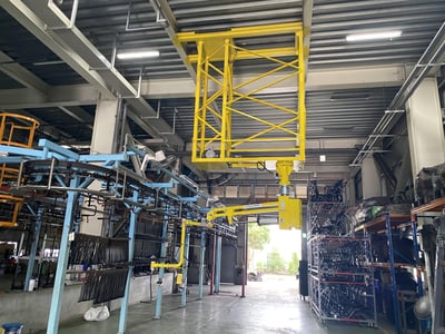 Ceiling-Mounted Manipulator for Lifting Motorcycle Frames - ảnh 9
