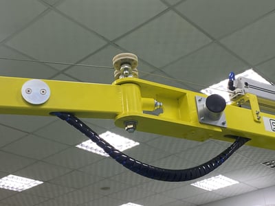 Articulating Jib Crane with Vacuum Lifting Pad for Carton Boxes - ảnh 7