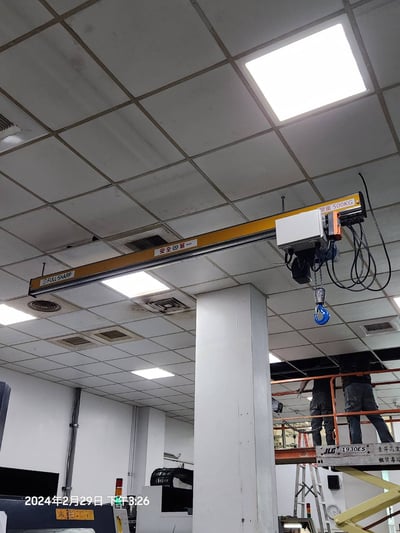 Thanh ray ABUS treo pa lăng điện ABUS cho nhà xưởng - ảnh 4