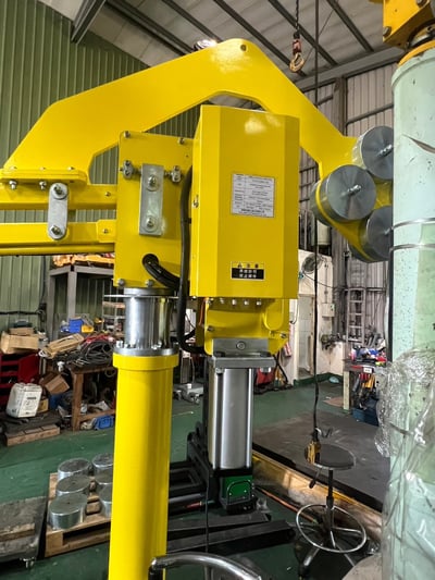 Tay nâng trợ lực khí nén nâng và lật cuộn - ảnh 9