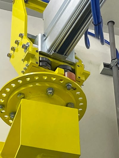 Cầu trục xoay khí nén treo tường, tay cầm cảm ứng lực - ảnh 7