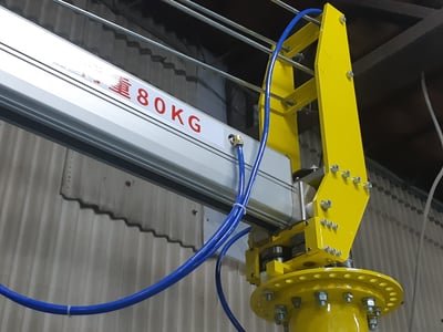 Cầu trục xoay khí nén tay cầm cảm ứng lực cho ván SUP - ảnh 8
