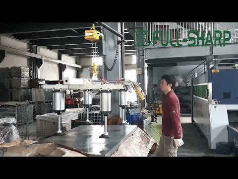 Hút chân không nâng tấm thép cỡ lớn
