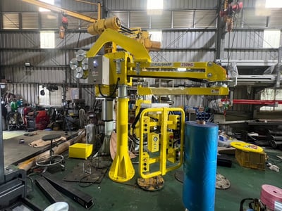 Tay nâng trợ lực khí nén nâng và lật cuộn - ảnh 3