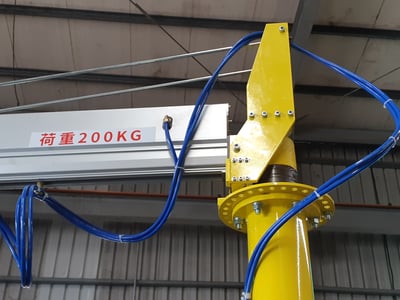 Pneumatic Jib Crane with Vacuum Lifter for Metal Sheets - ảnh 2
