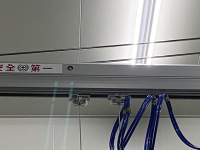 Cầu trục xoay khí nén di động và tay cầm cảm ứng lực nạp máy CNC - ảnh 8