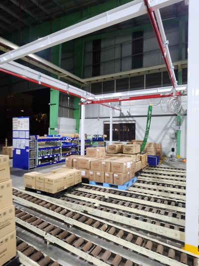 Bộ khung thanh ray 5T và ống hút chân không hút thùng giấy - ảnh 10