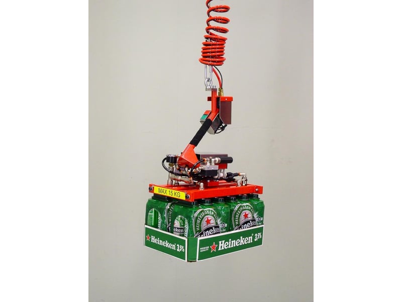 Lifts All vacuum gripper for beer crates and can packs 2488