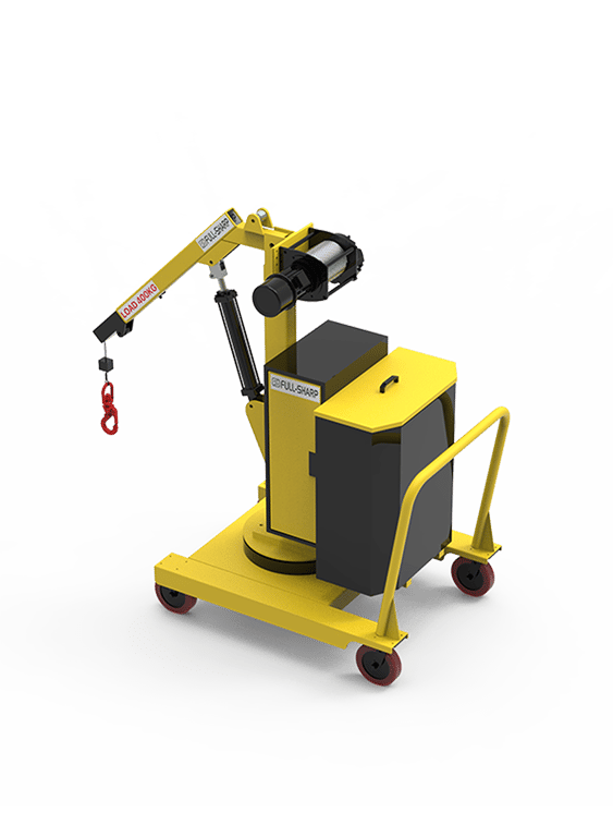 Xe cẩu mini 400kg (đẩy tay)