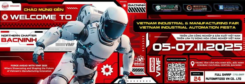 Fullsharp Tham Gia Triển Lãm VIMF Bắc Ninh 2025