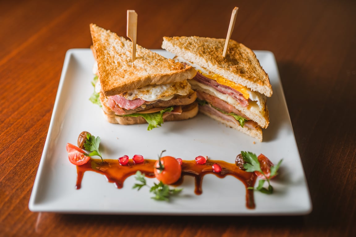 Golf Club sandwich