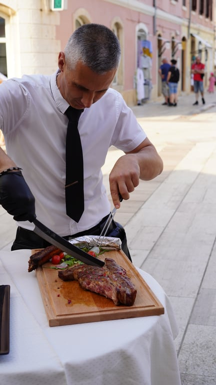 Tomahawk steak preparation 4