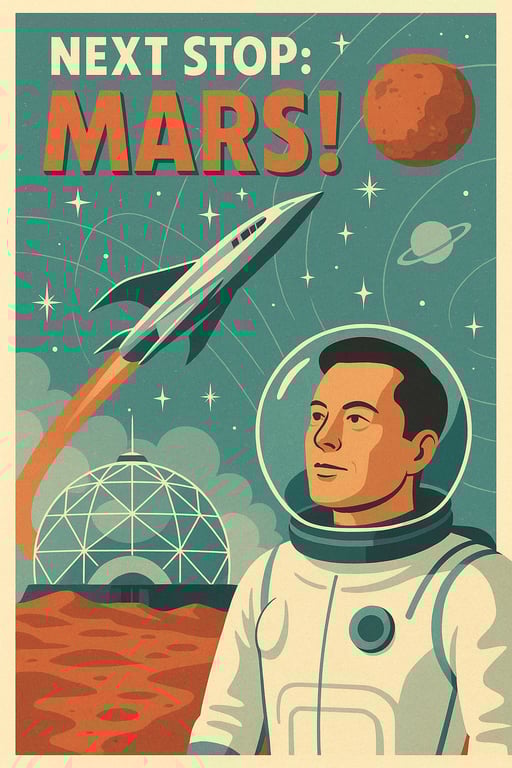 通过GPT-4o创建中世纪现代风格海报