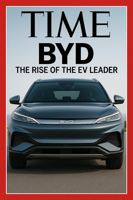 比亚迪的野心：中国电动车巨头如何让特斯拉望尘莫及