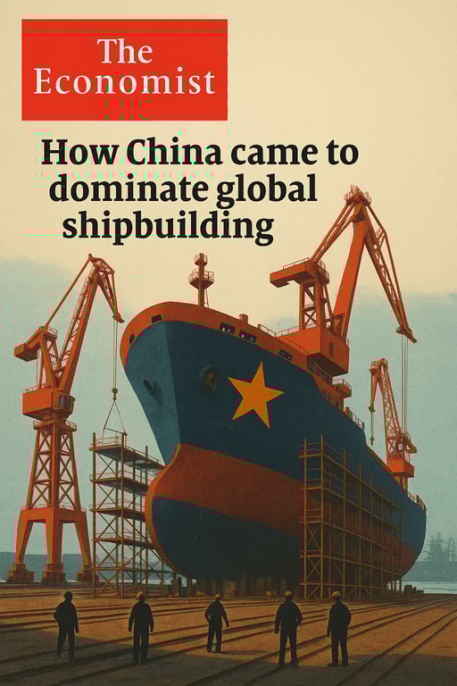 中国如何称霸全球造船业